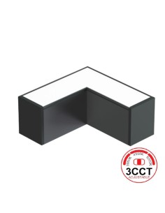 LED-Winkelverbinder 9W - POLARIS - Lineare Interkonnektivität - 3CCT - 90º