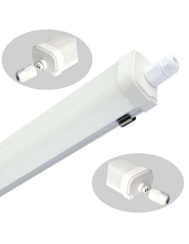 Wasserdichte LED-Leiste 15W - GLOWLUXE - Verbindungsmöglichkeit - 60cm - IP65