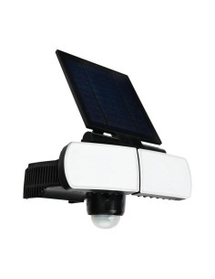 LED Solar Sicherheitsleuchte ARMOR-8 8W 6400K Schwarz