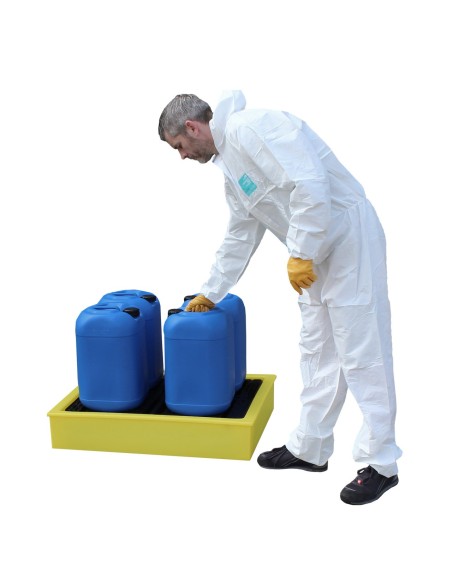 100-Liter-Auffangwanne mit Gitterrost