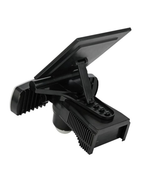 LED Solar Sicherheitsleuchte ARMOR-8 8W 6400K Schwarz