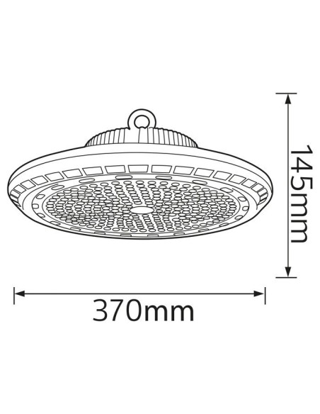 LED Ufo Hallenstrahler ARTEMIS-200 200W 6400K IP65