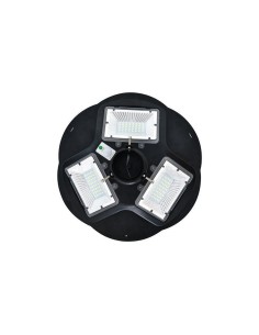 LED-Straßen-Solarlampe COMBAT-150 150W 6400K Schwarz