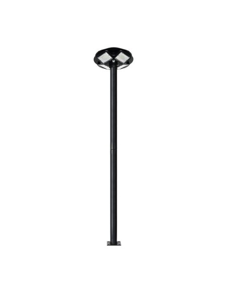 LED-Straßen-Solarlampe COMBAT-200 200W 6400K Schwarz