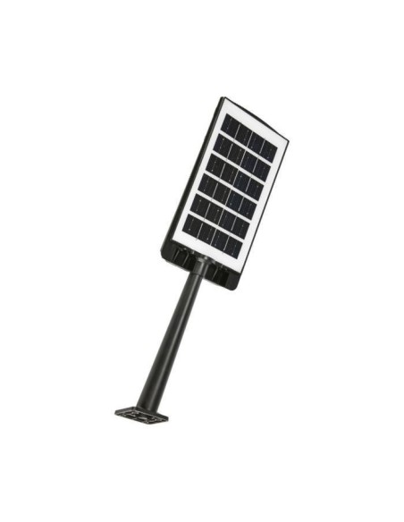 LED Solar Straßenlaterne COMPACT-10 10W 6400K Schwarz