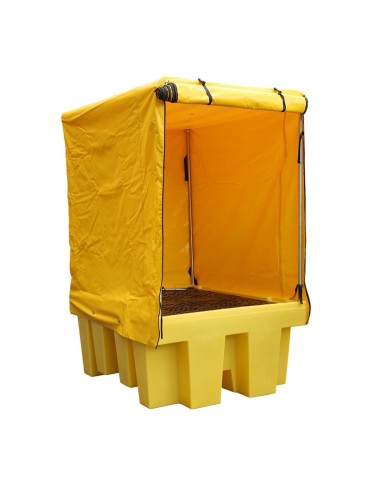 IBC Weichabgedeckte Auffangpalette 1150L Wanne