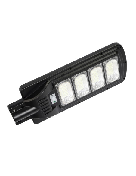 LED Solar Straßenlaterne GRAND-200 200W 6400K Schwarz