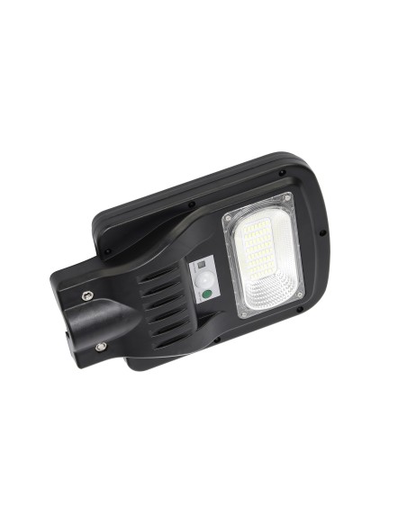 LED Solar Straßenlaterne GRAND-50 50W 6400K Schwarz