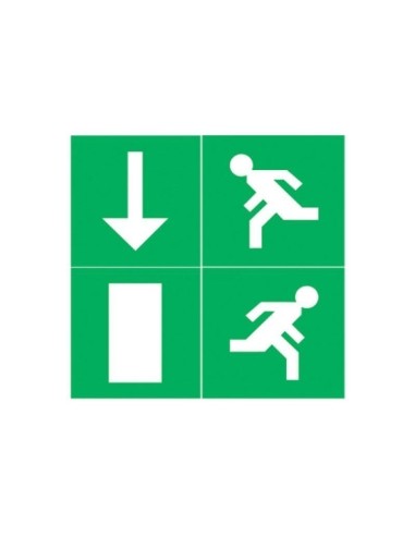 LED Notleuchte mit Aufkleber-Set HENRY 4,5W 30.000 Stunden