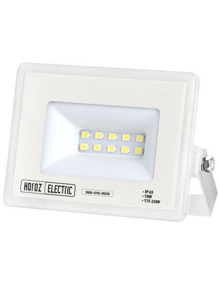 LED-Projektor-Strahler LEON-10 10W Weiß 6400K IP65