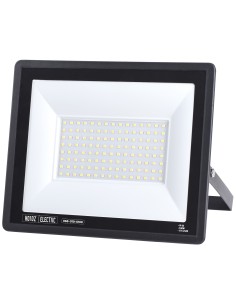 LED Flutlicht-Aussenstrahler LEON-100 100W Schwarz 6400K IP65
