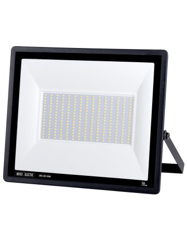 LED Flutlicht-Aussenstrahler LEON-200 200W Schwarz 6400K IP65