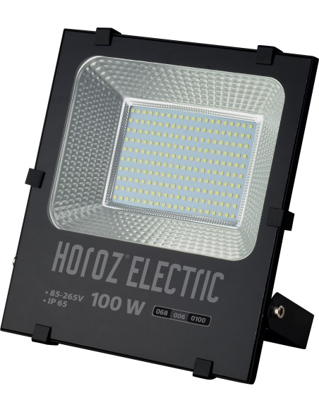 LED-Projektor LEOPAR-100 100W Schwarz 6400K IP65