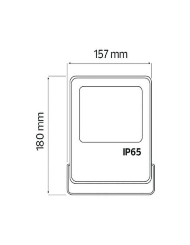 LED-Projektor LEOPAR-20 20W Schwarz 6400K IP65