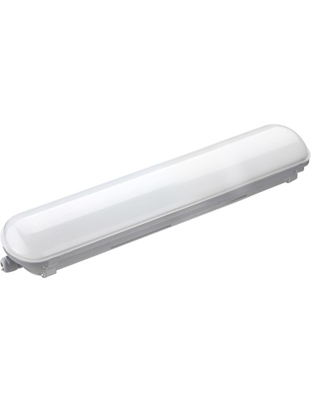 LED-Chip Feuchtraum-Wannenleuchte MEDUSA-18 18W 60cm 6400K IP65