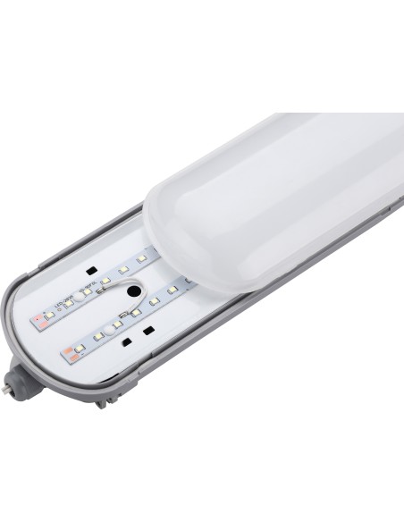 LED-Chip Feuchtraum-Wannenleuchte MEDUSA-58 58W 150cm 6400K IP65