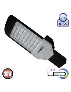 LED-Straßenlaterne ORLANDO-30 30W 6400K Schwarz