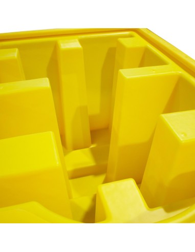 IBC-Auffangpalette inkl. Abfüllbereich & Gitterrost 1125L Wanne