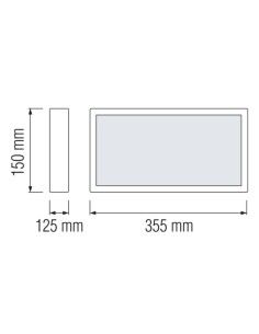 Led Notausgangsleuchte ROBSON 3W Rechts-Links 2
