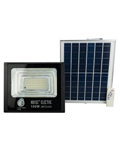 LED-Projektor mit Solarpanel TIGER-100 100W 6400K