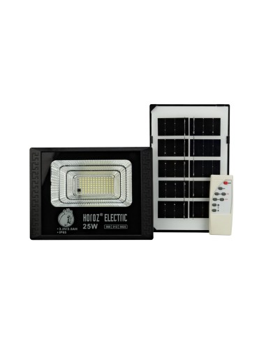 LED-Projektor mit Solarpanel TIGER-25 25W 6400K