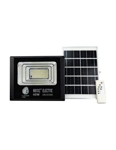 LED-Projektor mit Solarpanel TIGER-40 40W 6400K