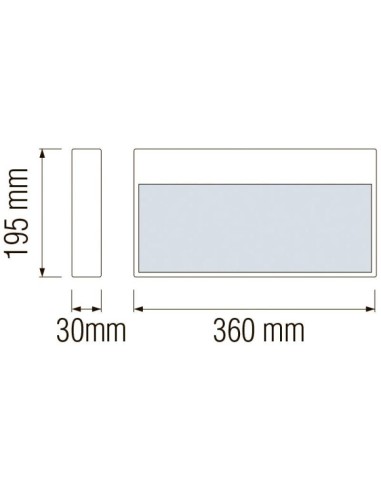 LED Rettungszeichenleuchte ZOFF 1,5W