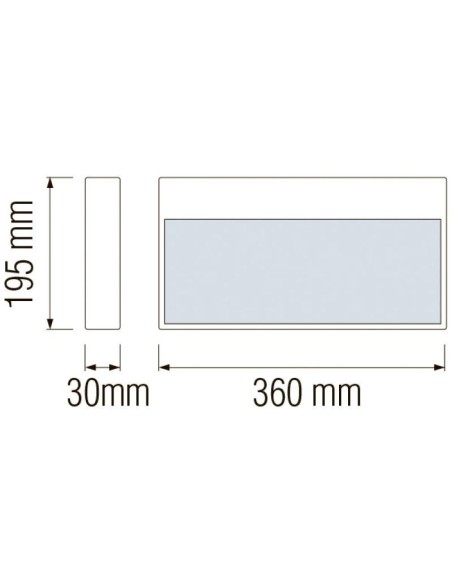 LED Rettungszeichenleuchte ZOFF 1,5W