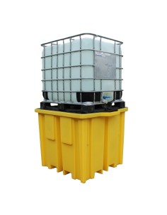 IBC-Auffangpalette Gitterrost 1150L Wanne für Vierwegestapler