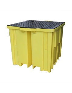 IBC-Auffangpalette Gitterrost 1150L Wanne für Vierwegestapler 2