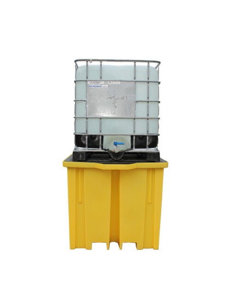 IBC-Auffangpalette Gitterrost 1150L Wanne für Vierwegestapler