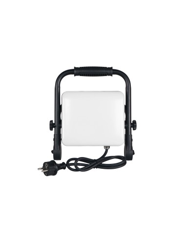 LED Arbeitsscheinwerfer - Baustrahler PEGASUS/W-50 50W 6400K Schwarz IP65 1,8m Kabel