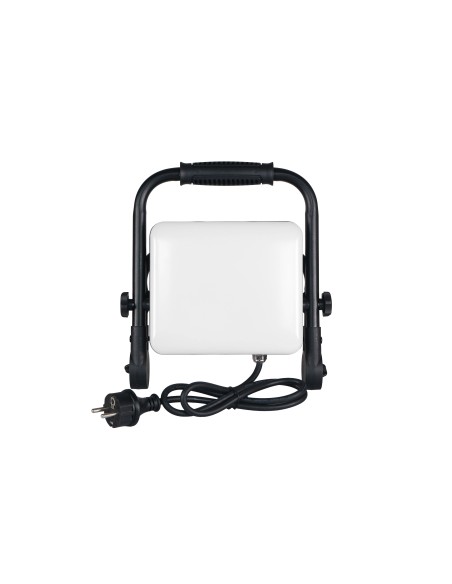 LED Arbeitsscheinwerfer - Baustrahler PEGASUS/W-50 50W 6400K Schwarz IP65 1,8m Kabel