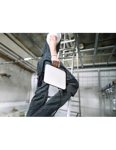 LED Arbeitsscheinwerfer - Baustrahler PEGASUS/W-50 50W 6400K Schwarz IP65 1,8m Kabel