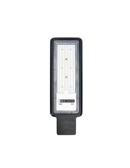 LED Solar Straßenlaterne VEGAS-100 100W 6400K Schwarz IP65