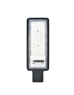 LED Solar Straßenlaterne VEGAS-150 150W 6400K Schwarz IP65