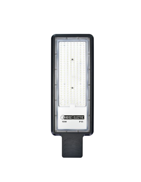 LED Solar Straßenlaterne VEGAS-150 150W 6400K Schwarz IP65