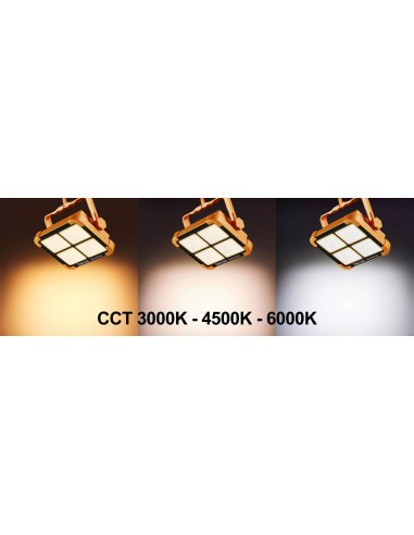 LED Solarstrahler 200W dimmbar 3CCT