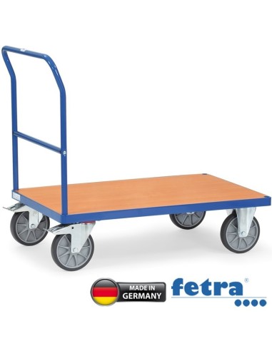 Fetra Stahlrohr Schiebebügel-Plattformwagen Tragkraft 500kg
