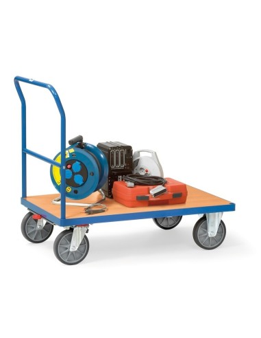 Fetra Stahlrohr Schiebebügel-Plattformwagen Tragkraft 500kg