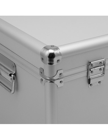 3er Set Alu Rahmenkoffer 19 - 54 - 82 Liter Transportbox Werkzeugkoffer