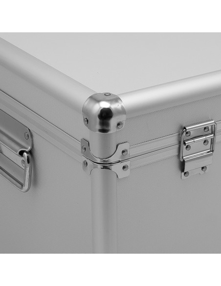 3er Set Alu Rahmenkoffer 19 - 54 - 82 Liter Transportbox Werkzeugkoffer