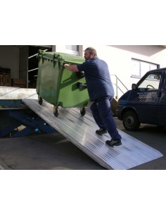 Verladerampe SuperLeicht-Steg SL Länge 1500mm - Tragkraft (Stück) 800kg - Auffahrhöhe 210/ 360mm 2