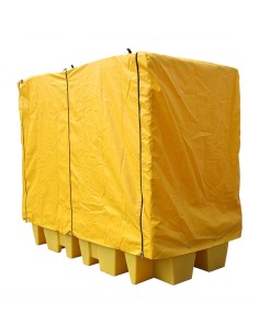 Doppel-IBC Weichabgedeckte Auffangpalette 1140L Wanne 2