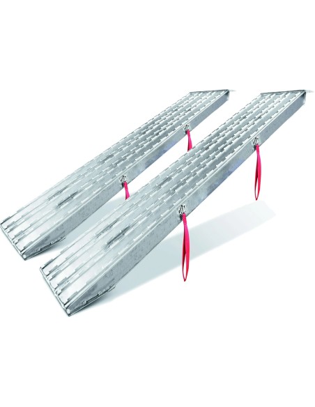 Verladerampe paar Schwerlast-Schiene XOL 605mm breit (Endkopf mit Wulst) Länge 2500mm - Tragkraft (Paar) 21300kg