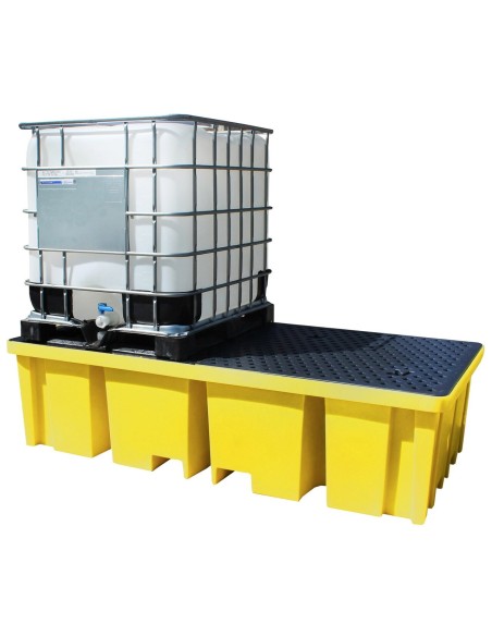 Doppel-IBC Weichabgedeckte Auffangpalette 1140L Wanne