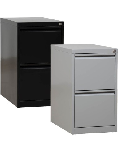 Wolfstahl Hängeregistraturschrank einbahnig 2 Schubladen 40 x 62 x 70 cm