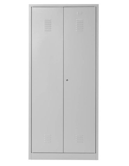 Wolfstahl Putzmittelschrank Stahl abschliessbar 80 x 50 x 180 cm