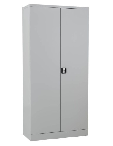 Wolfstahl Putzmittelschrank Stahl abschliessbar 92 x 42 x 195 cm