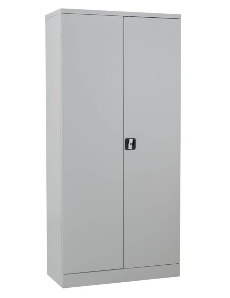 Wolfstahl Putzmittelschrank Stahl abschliessbar 80 x 38 x 180 cm